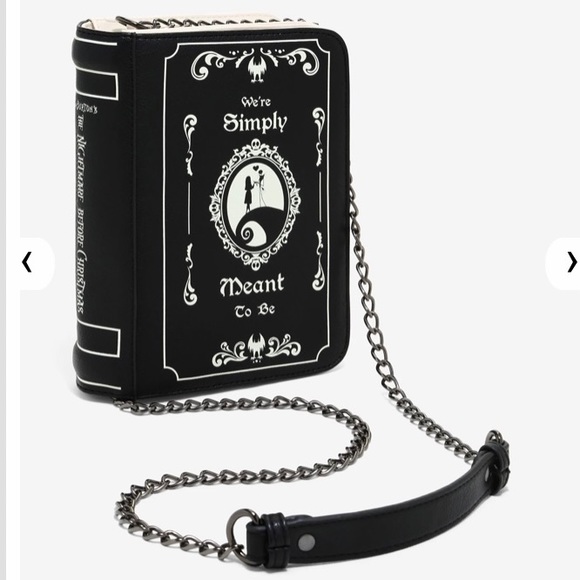 NIGHTMARE BEFORE CHRISTMAS Book CROSSBODY BAG SET! - Picture 3 of 9